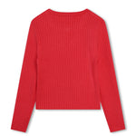 Maglione a Coste Michael Kors per Bambina - Fucsia