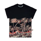 N°21 Kids T-Shirt con Stampa Palme per Bambini