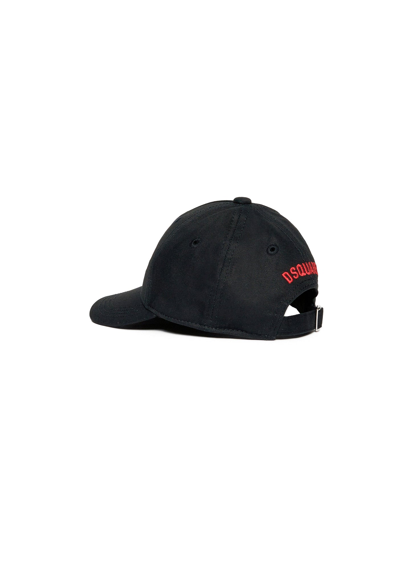 Dsquared2 Kids Cappello Nero con Visiera per Neonati