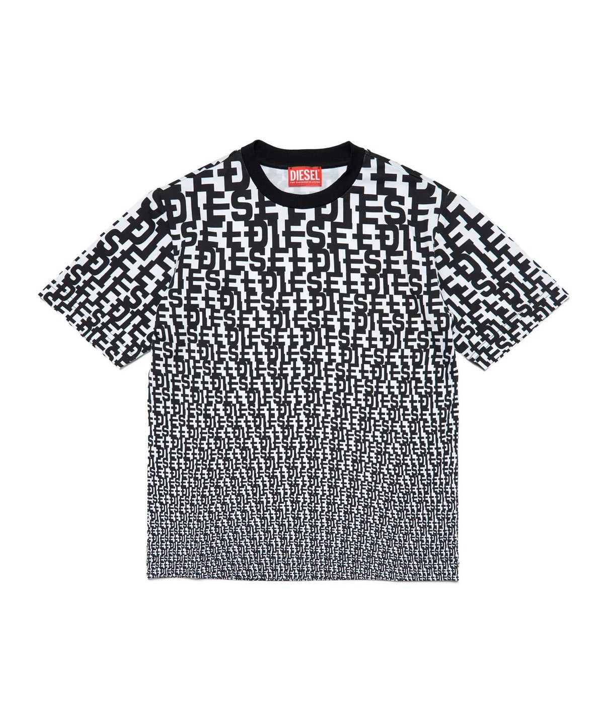 Diesel Kids T-Shirt All-over Monogram