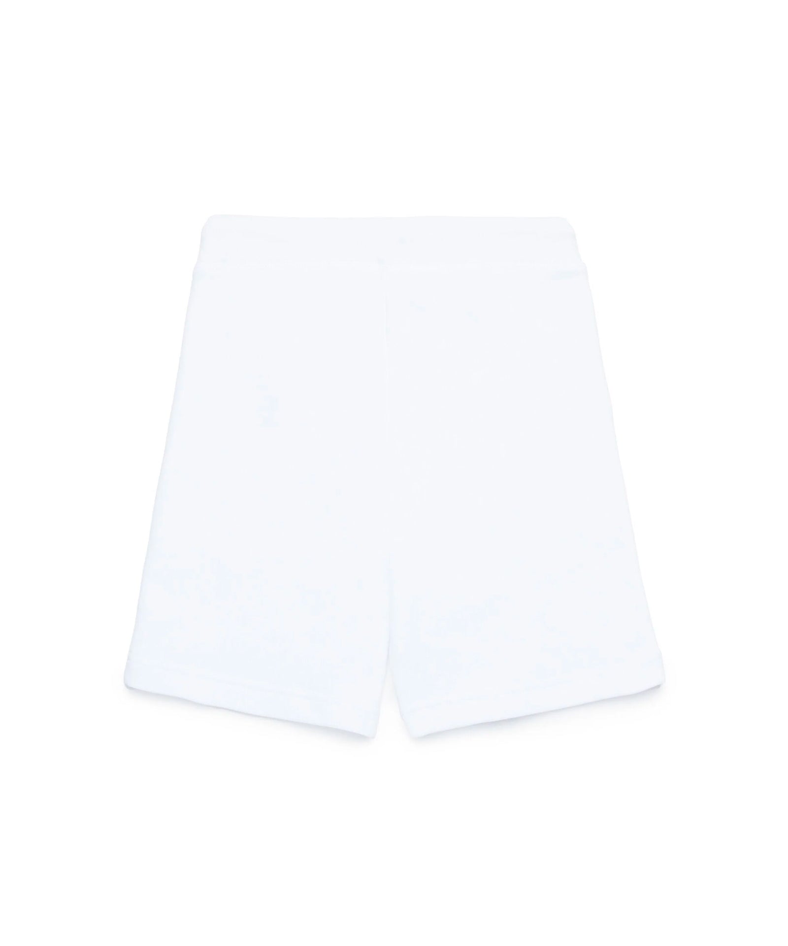 Dsquared2 Kids Short Bianco con Grafica Icon Splatter per Bambini