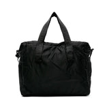 Moschino Kids Borsa Mamma con Fasciatoio Nera in Nylon