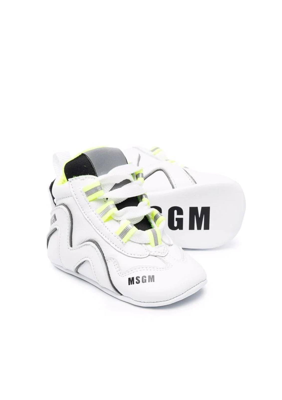 MSGM Scarpe Bianco