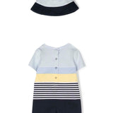 Boss Baby Romper Short Sleeve Sky Blue