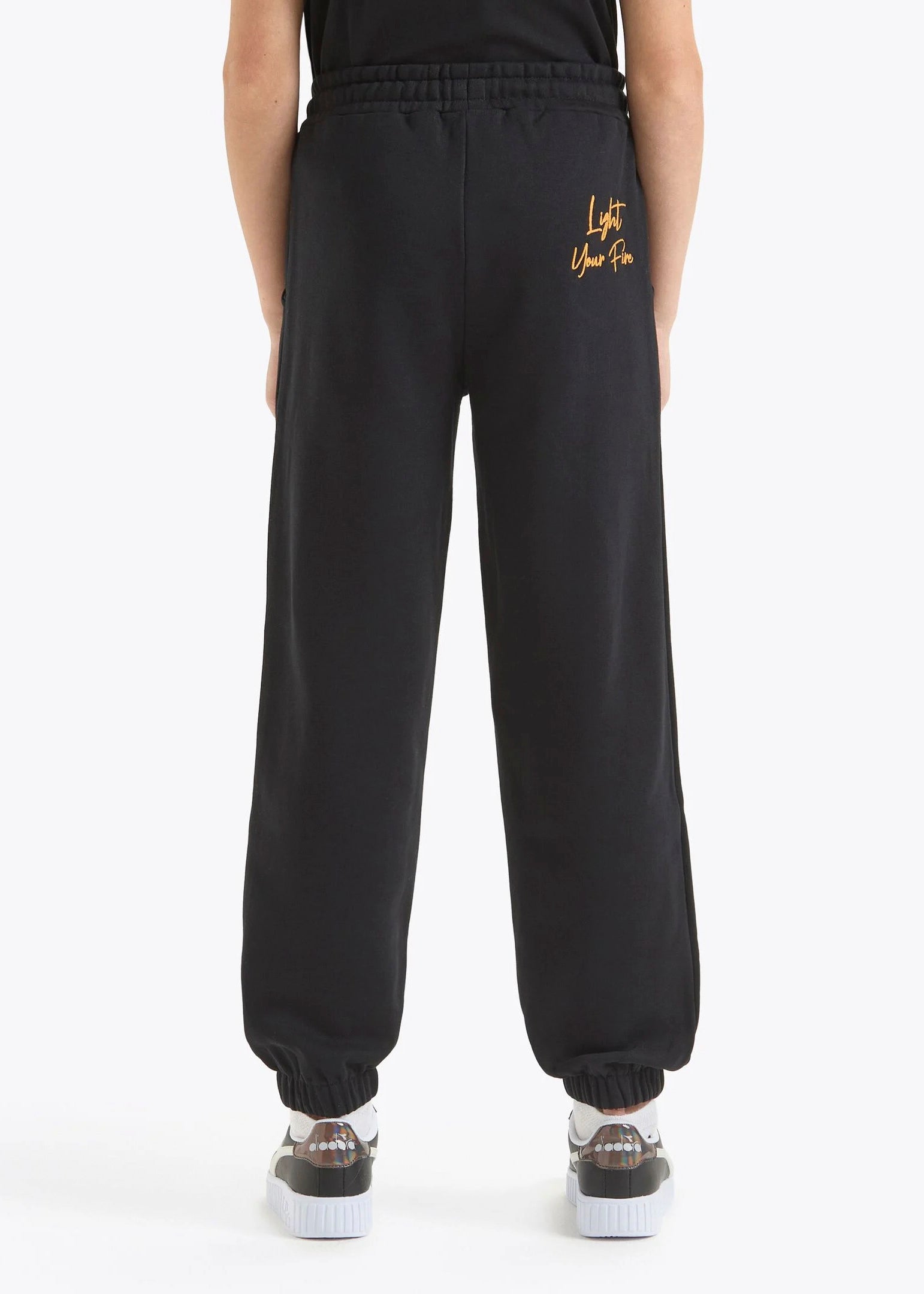 Pantaloni Diadora per Bambine - Nero