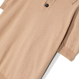 MSGM Kids Polo Beige in Maglia