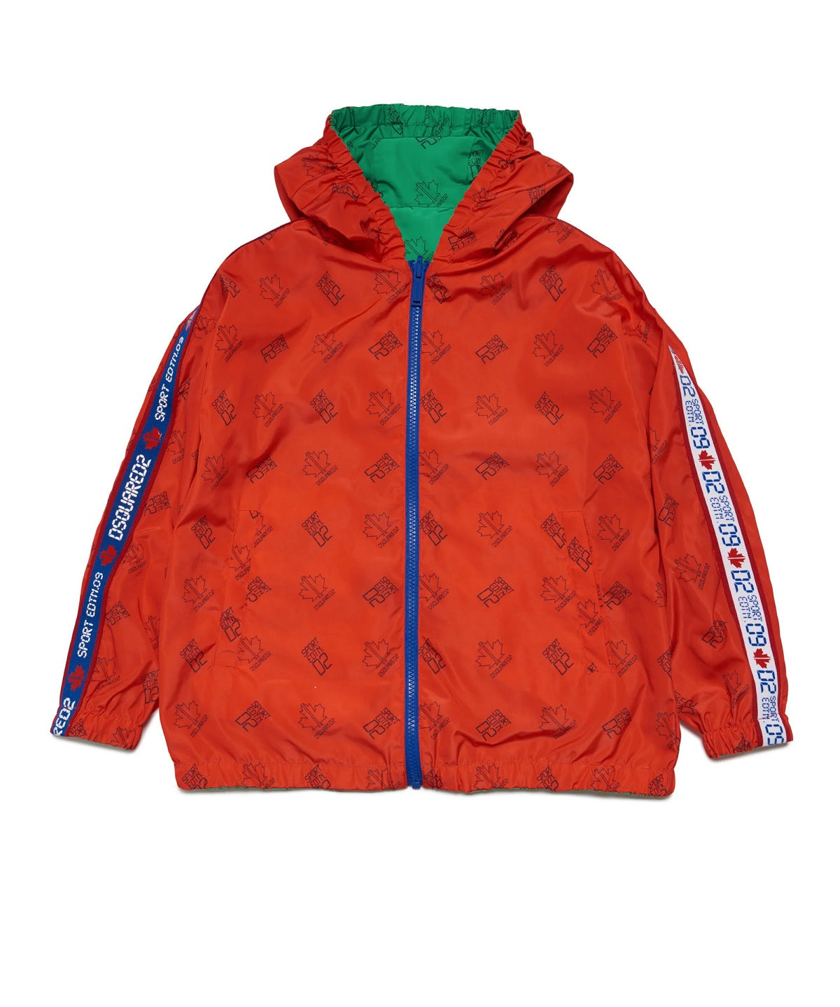 Dsquared2 Kids Giacca Windbreaker double-face Sport Edtn