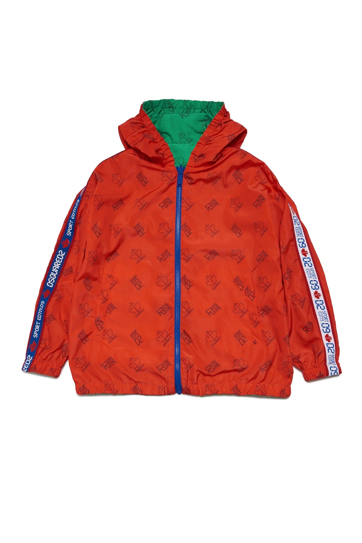 Dsquared2 Kids Giacca Windbreaker double-face Sport Edtn