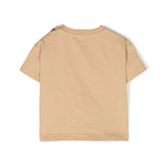 Moschino Kids T-shirt Beige per Neonati