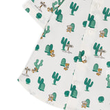 Moschino Kids Camicia con Stampa Toys Cactus