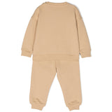 Moschino Kids Tuta Completa Felpa e Pantalone per Neonati