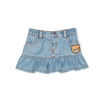 Moschino Kids Gonna di Jeans per Neonate