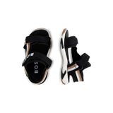 Boss Kids Sandali con Dettaglio a Righe per Neonati