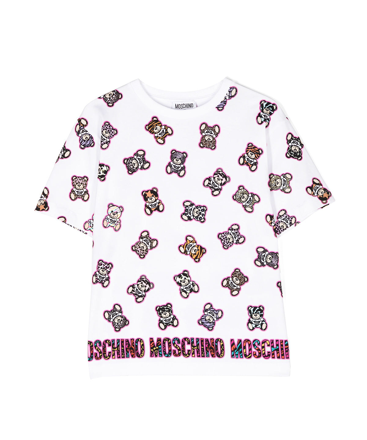 Moschino Kids T-Shirt Teddy Bear All-over per Bambine