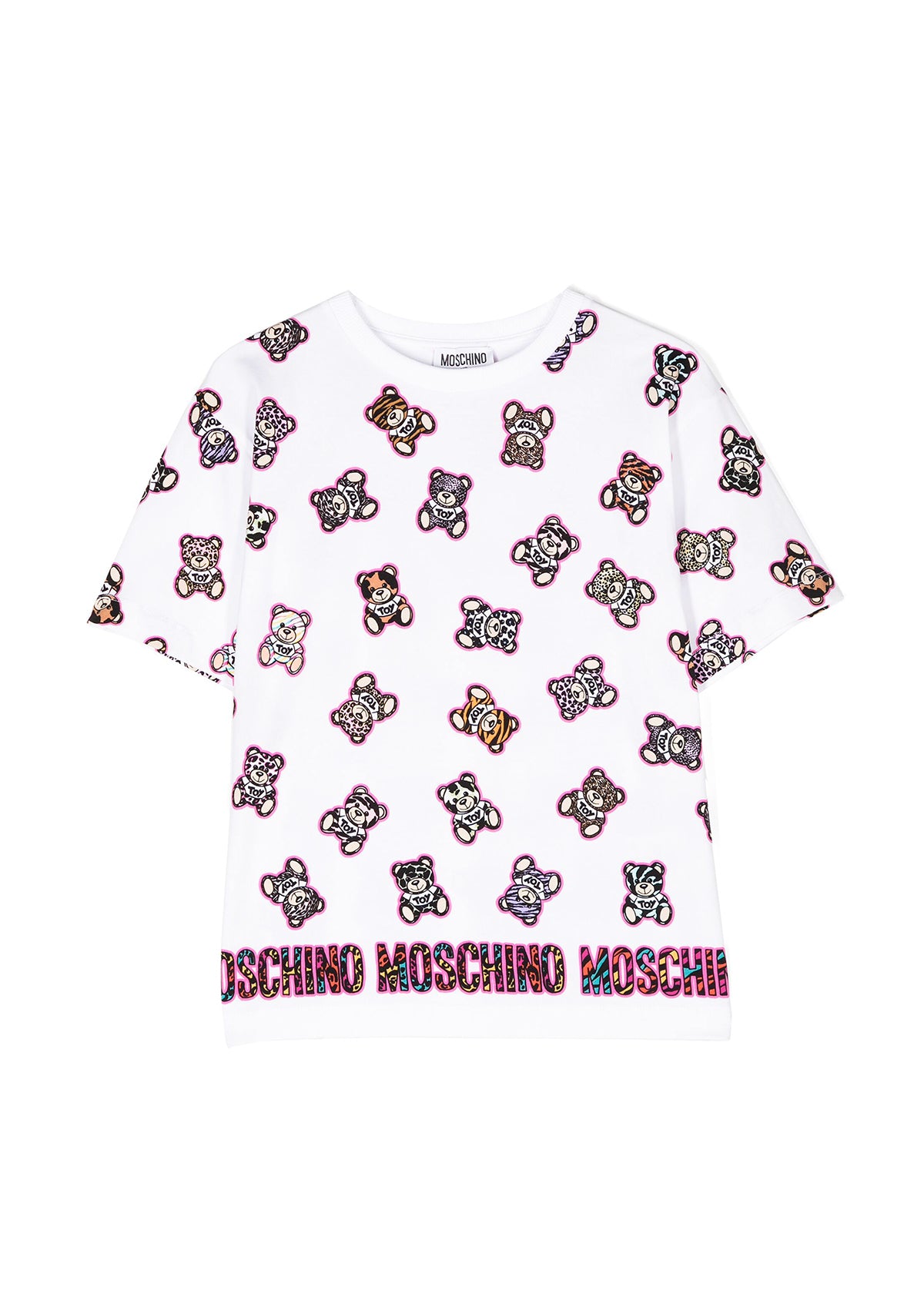 Moschino Kids T-Shirt Teddy Bear All-over per Bambine