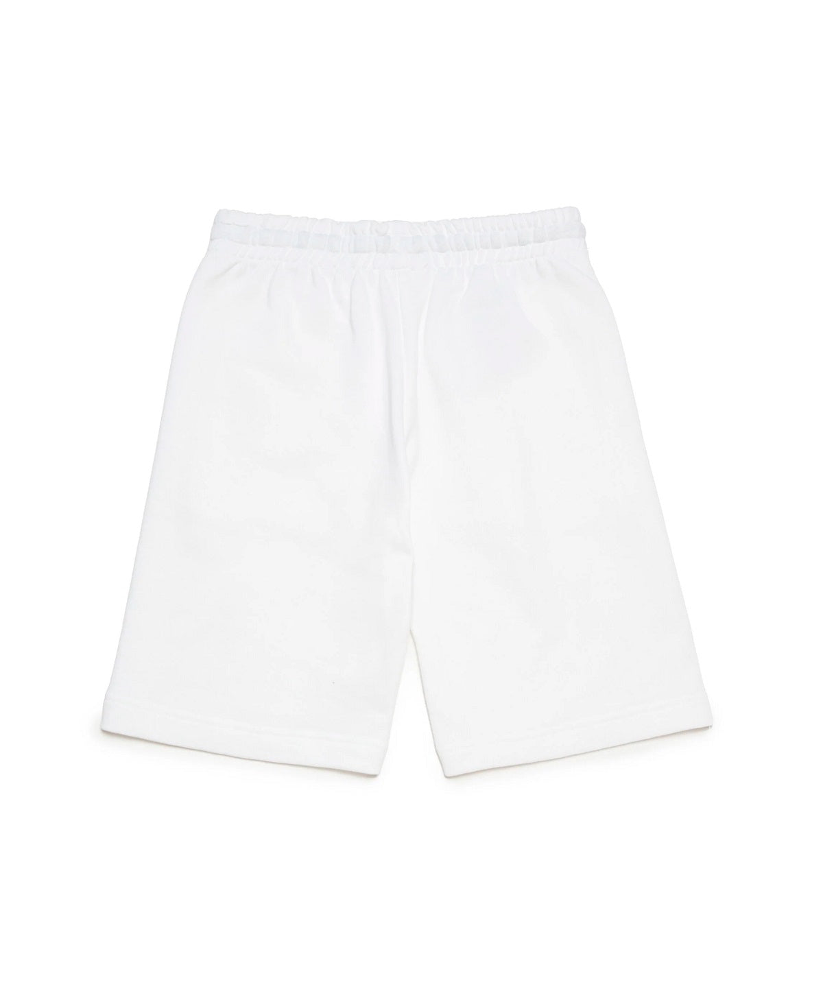 N°21 Kids Short Bianco con Stampa a contrasto per Bambini