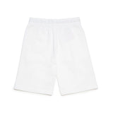 N°21 Kids Short Bianco con Stampa a contrasto per Bambini