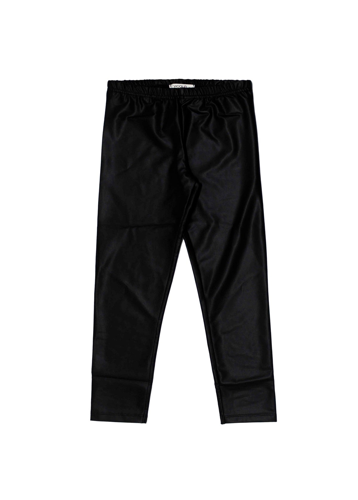 Vicolo Leggings Nero per Bambine