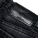 Dsquared2 Kids Jeans Nero Sfumato per Neonati