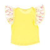 Angel's Face Girls Yellow T-shirt