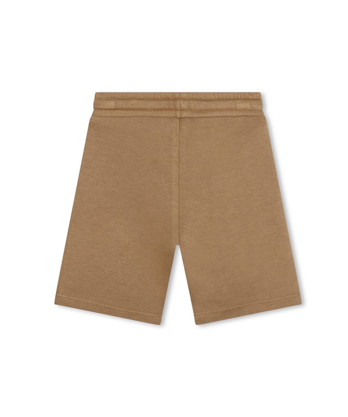 Boss Kids Short Beige con Stampa Logo per Neonati