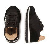 Boss Kids Logo Sneakers for Babies Black