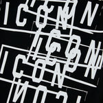 Dsquared2 Kids T-shirt Nera con Stampa Icon effetto displaced per Bambini