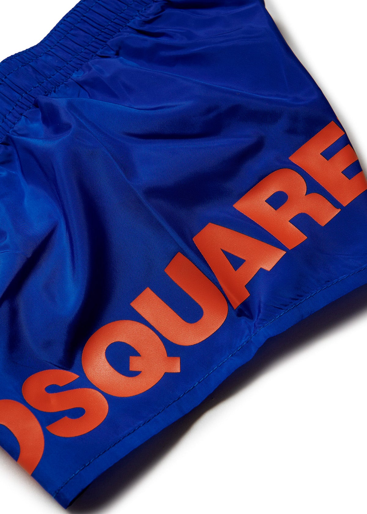 Dsquared2 Kids Costume Boxer Blu con Logo per Neonati