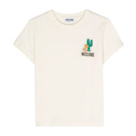 Moschino Kids T-Shirt Natural Toy Cactus per Bambini