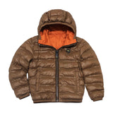 Blauer Kids Piumino Reversibile Arancio/Marrone