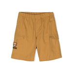 Moschino Kids Bermuda Marrone con Tasconi per Bambini