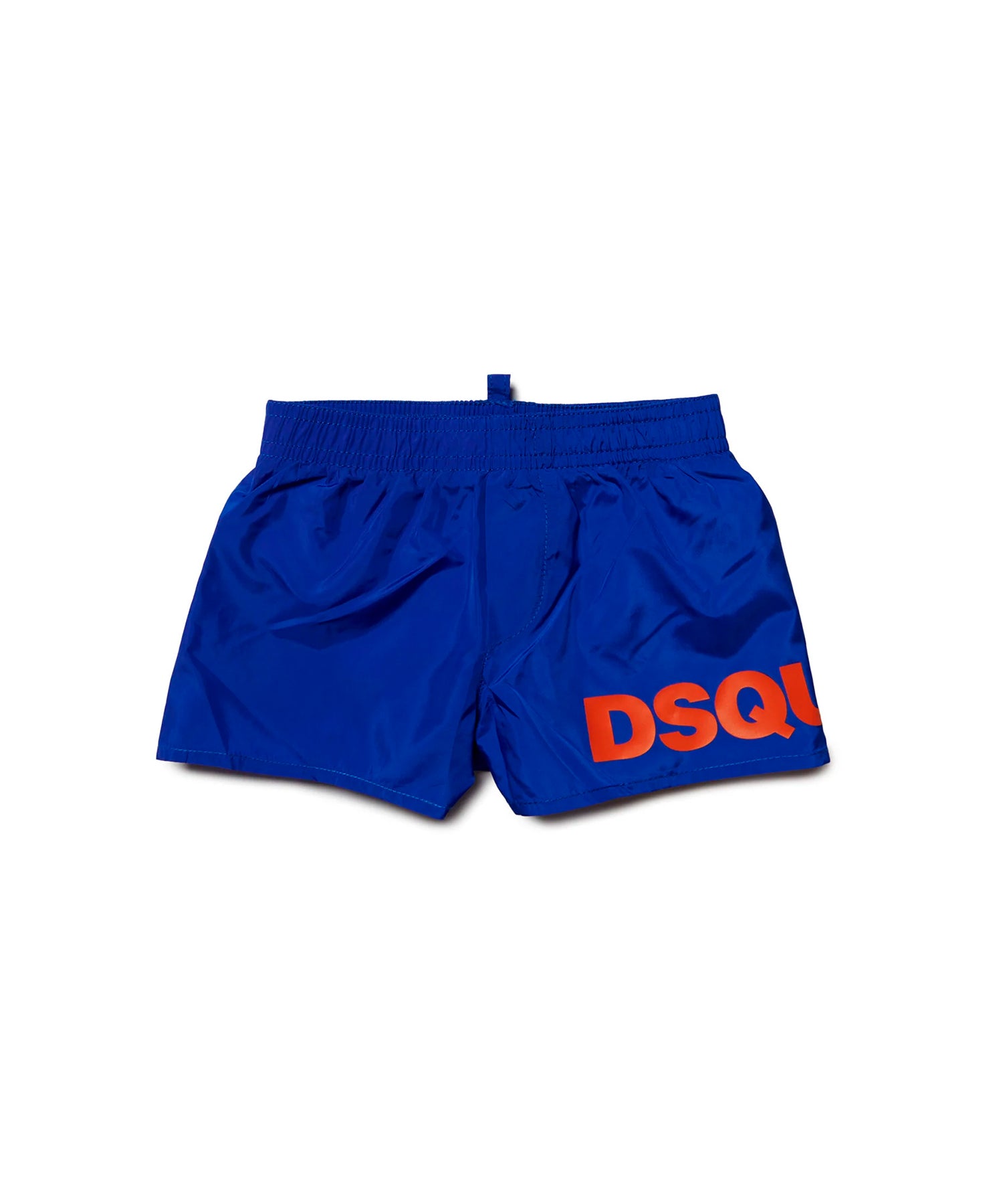 Dsquared2 Kids Costume Boxer Blu con Logo per Neonati