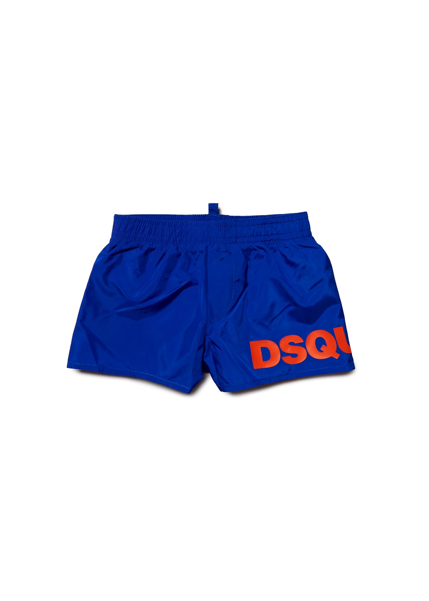Dsquared2 Kids Costume Boxer Blu con Logo per Neonati