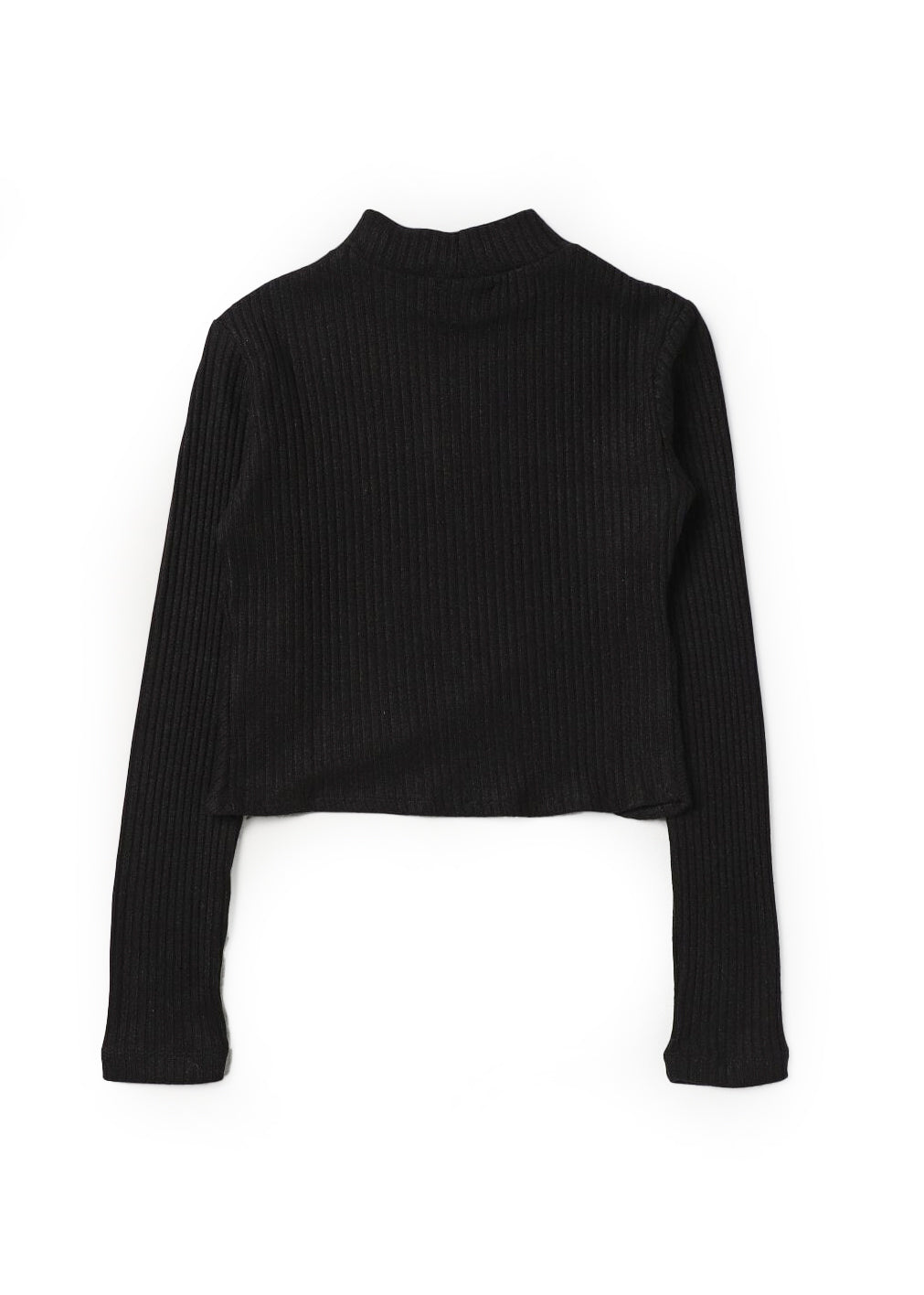 Maglia a Costine Nera Pinko Kids: Eleganza e Stile con Logo Distintivo per Bambine alla Moda