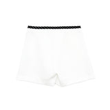 Vicolo Short Bianco con Merletto per Bambine