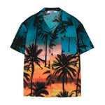 MSGM Kids Camicia con Stampa Multicolor per Bambini
