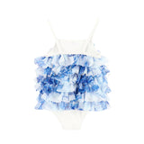 Angel's Face Newborn Costume Blue
