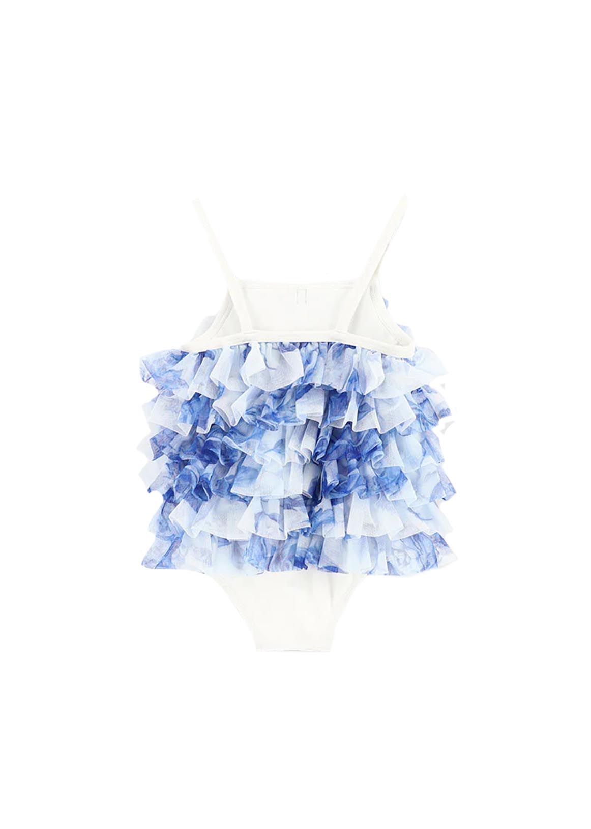 Angel's Face Newborn Costume Blue
