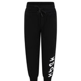MSGM Pantalone tuta in felpa Nero