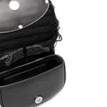 Borsa Diesel 1dr: Stile Ricercato con Denim Nero e Dettagli Strass