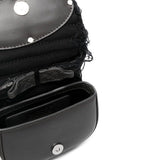 Borsa Diesel 1dr: Stile Ricercato con Denim Nero e Dettagli Strass