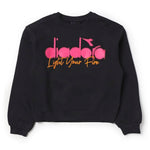 Maglia Diadora Bambina Nero: Stile Elegante e Comfort Ineguagliabile