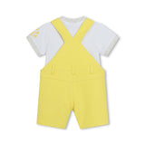 Boss Kids Salopette con T-Shirt per Neonati