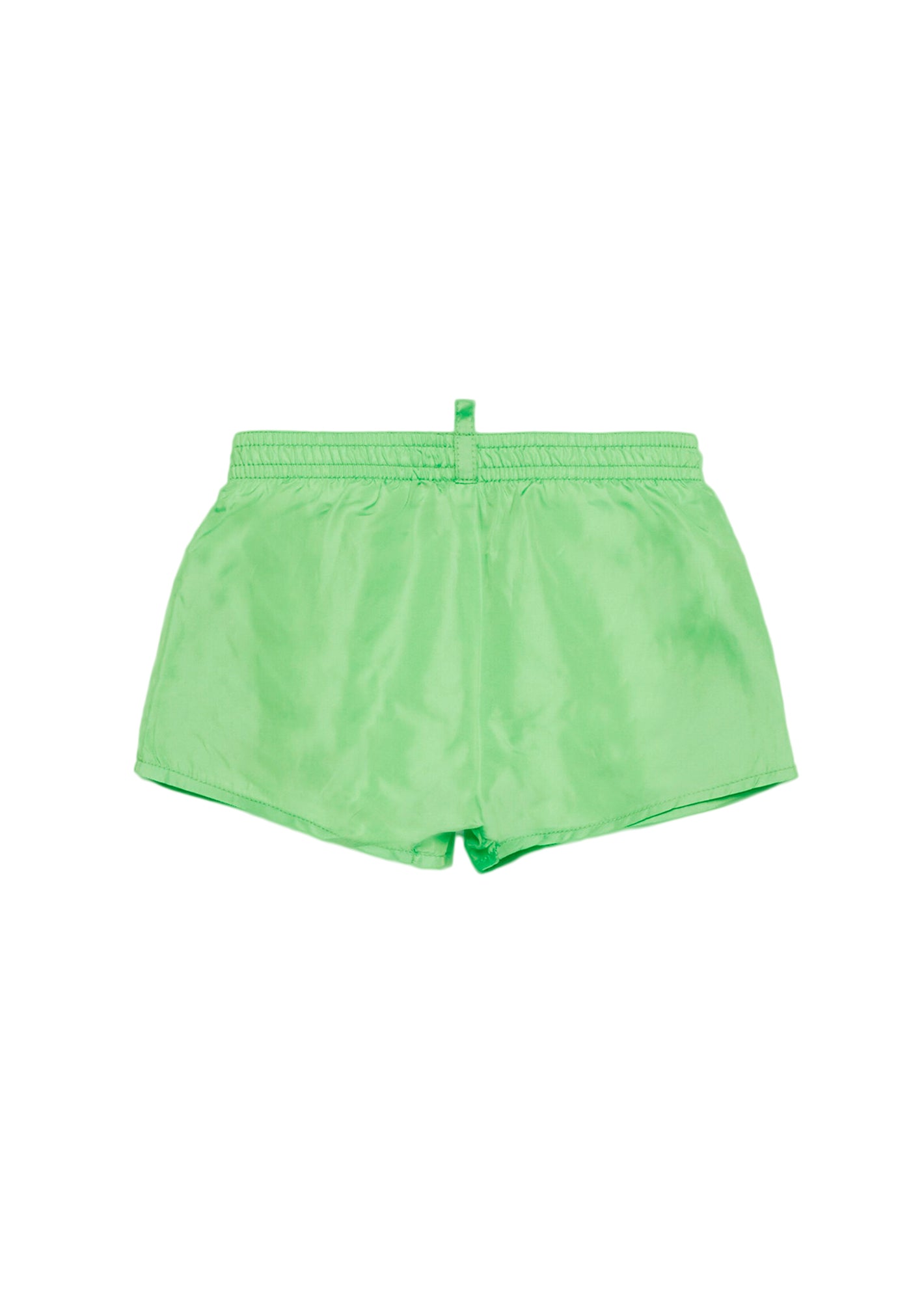 Dsquared2 Kids Costume Boxer Verde Grafica Beach per Neonati