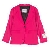 Blazer Monopetto Pinko Kids Rosa Fucsia: Eleganza e Stile Confortevole per la Tua Bambina