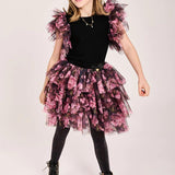 Angel's Face Skirt Black/Pink