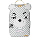 Sprayground Kids Zaino Grigio Couture Bear Backpack