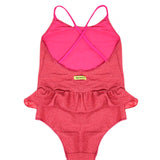 Costume Intero 4giveness Bambina Fuxia Glitter