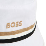 Boss Kids Cappello Bucket Reversibile per Neonati