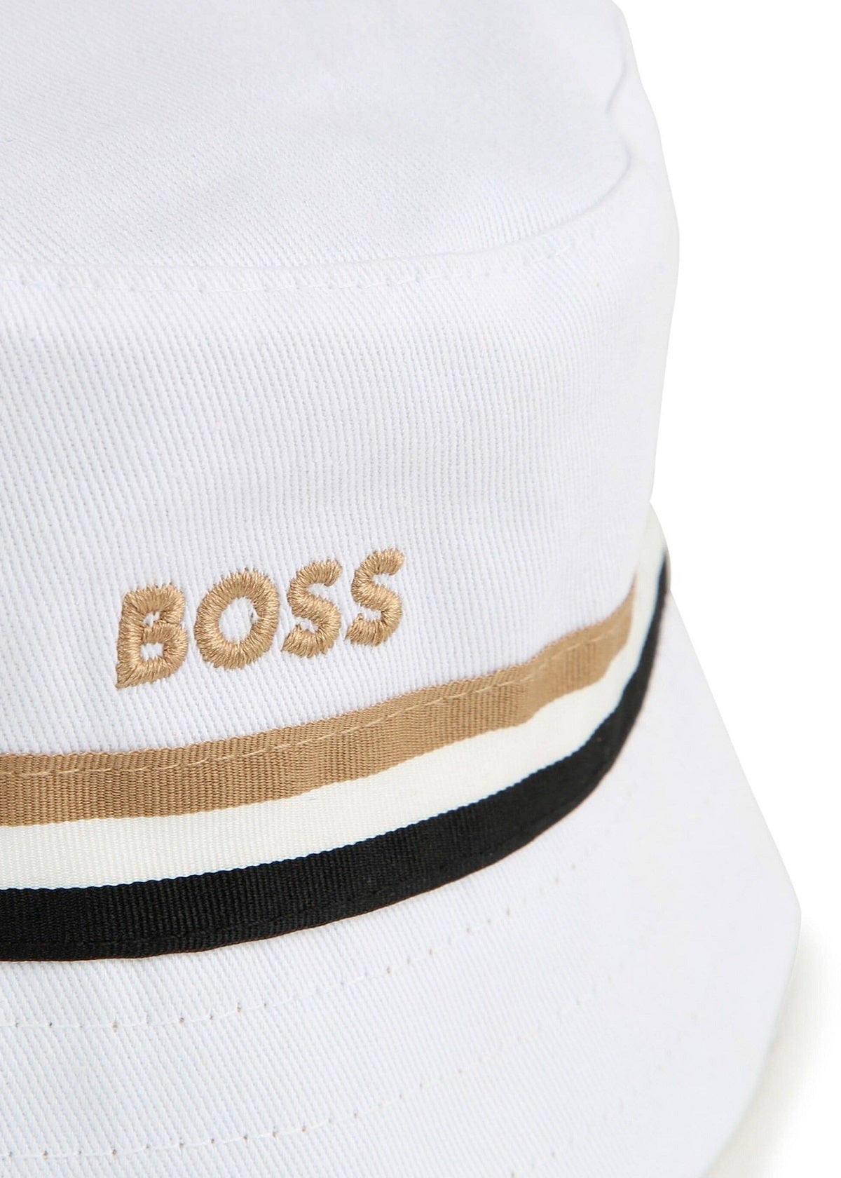 Boss Kids Cappello Bucket Reversibile per Neonati